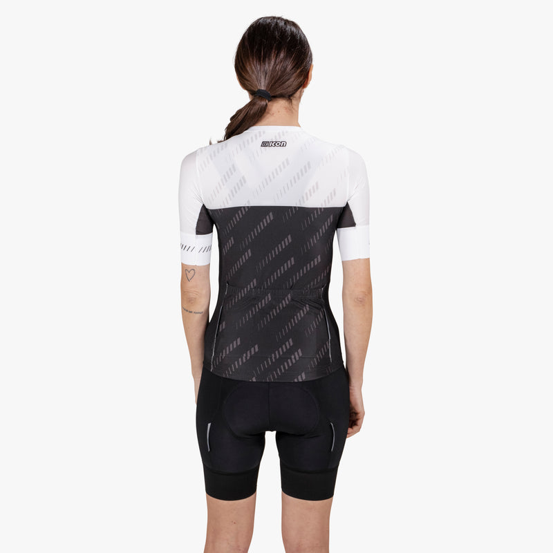 Scicon Maglia Ciclismo Donna X-Over Reflex Nera Offerta temporanea