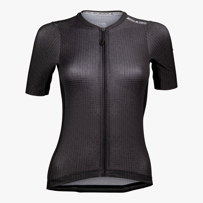 Scicon Maglia Ciclismo Donna 9.5- X-Over Nera Grandi sconti