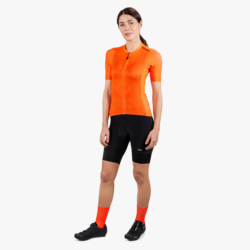 Scicon Maglia Ciclismo Donna 9.5- X-Over Arancione Nuovi prodotti