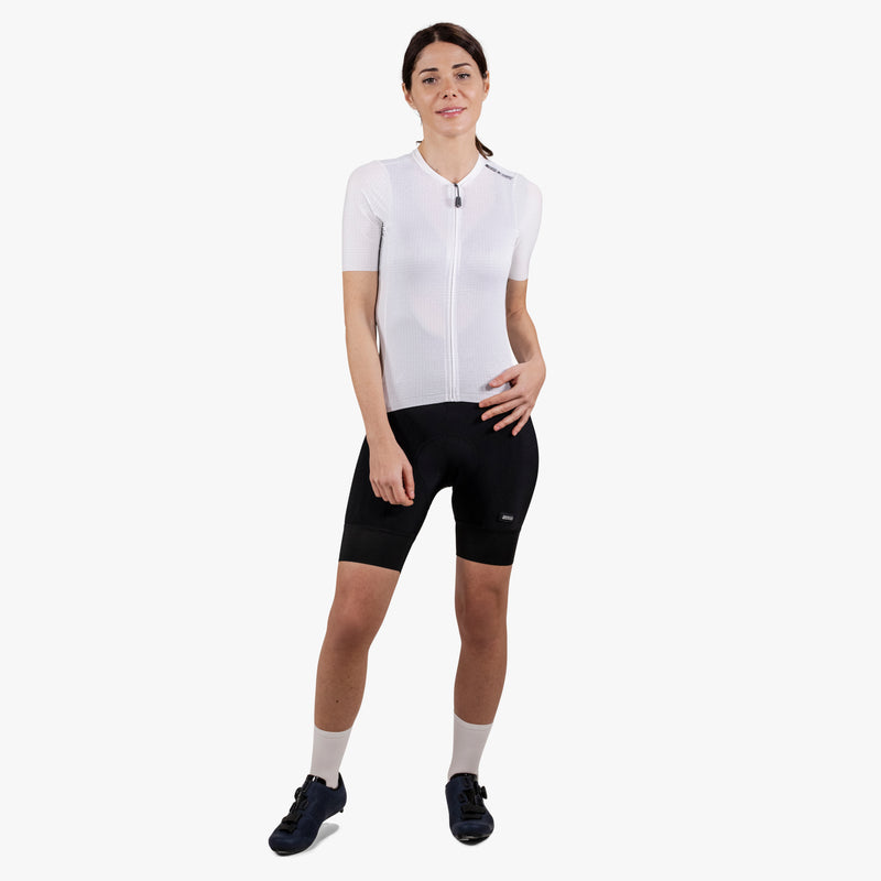 Scicon Maglia Ciclismo Donna 9.5- X-Over Bianca Offerte stagionali