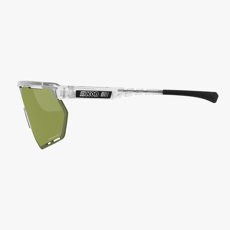 Scicon Occhiali Sportivi Aerowing Cristallo/Verde Super Saving Price