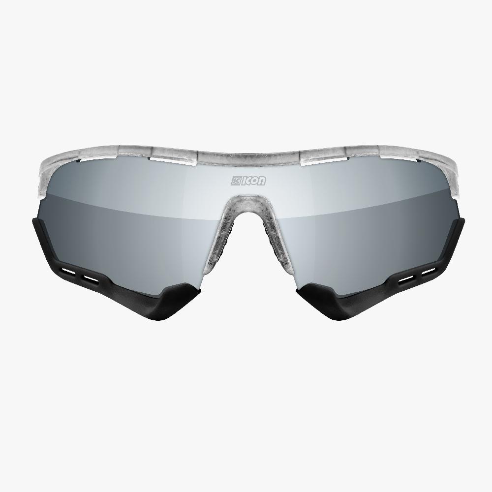 Scicon Aerotech XL Occhiali Sportivi Bianco/Argento 50% di sconto con spedizione gratuita