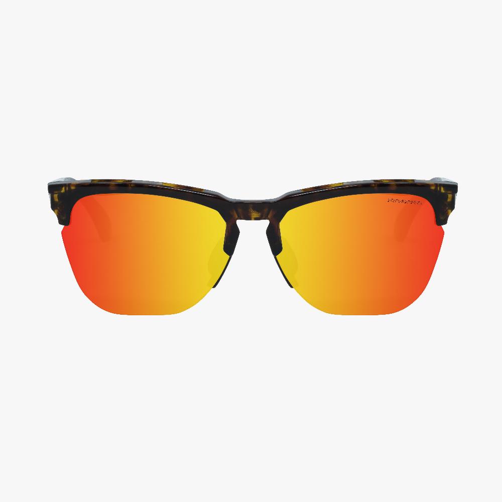 Scicon Occhiali da sole Gravel Tartarugati/Lenti Rosse Specchiate Esporta salva