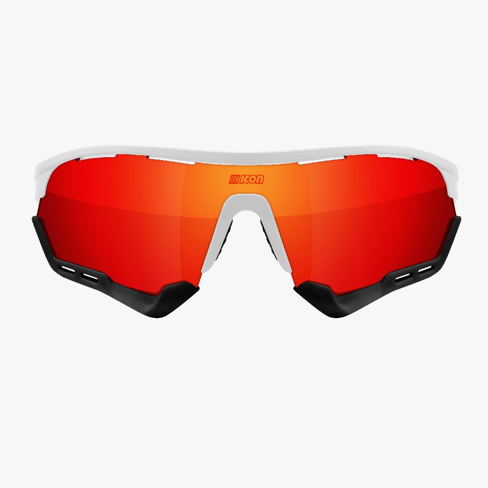 Scicon Aerotech XXL Occhiali Sportivi Bianco/Rosso Sconti questo mese