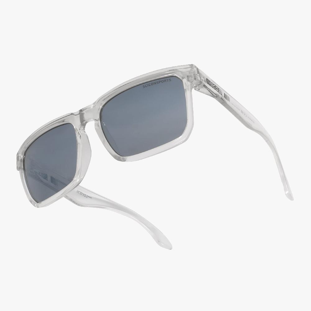 Scicon Occhiali da sole Gallio Cristallo/Lenti Argento Specchiate Cyber Monday
