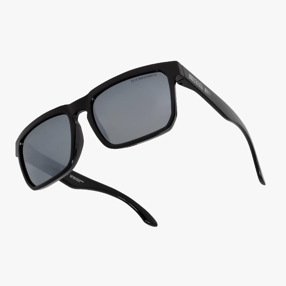 Scicon Occhiali da sole Gallio Nero/Argento Offerta Pasqua