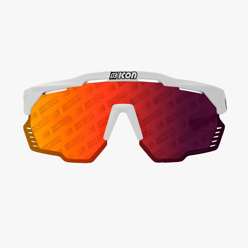 Scicon Occhiali Sportivi Aeroshade Kunken Bianco/Lenti Rosse Fino al 65% di sconto