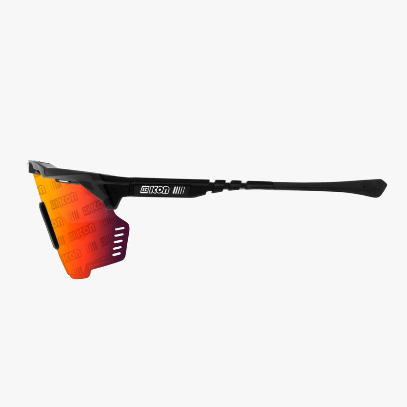 Scicon Occhiali Sportivi Aeroshade Kunken Nero/Rosso Offerta speciale della fabbrica