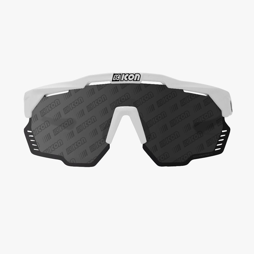 Scicon Occhiali Sportivi Aeroshade Kunken Bianco/Lenti Argento Discount Store per i nuovi prodotti