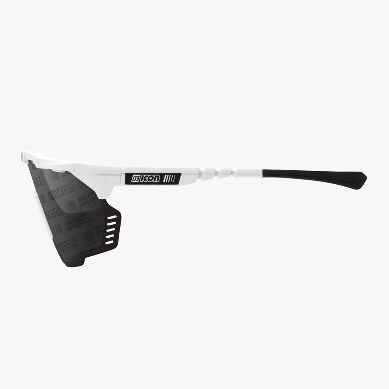 Scicon Occhiali Sportivi Aeroshade Kunken Bianco/Lenti Argento Discount Store per i nuovi prodotti