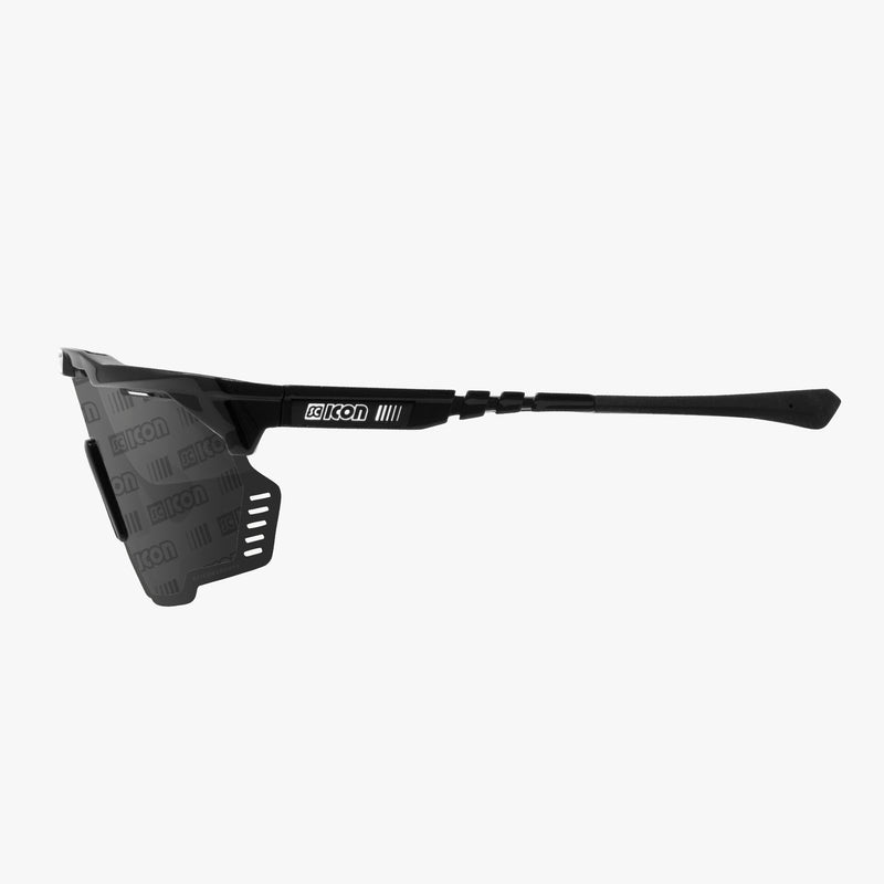 Scicon Occhiali Sportivi Aeroshade Kunken Nero/Lenti Argento Super sconto