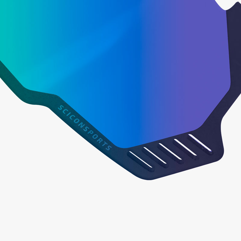 Scicon Aeroshade Kunken Lente di ricambio Blu Esporta salva