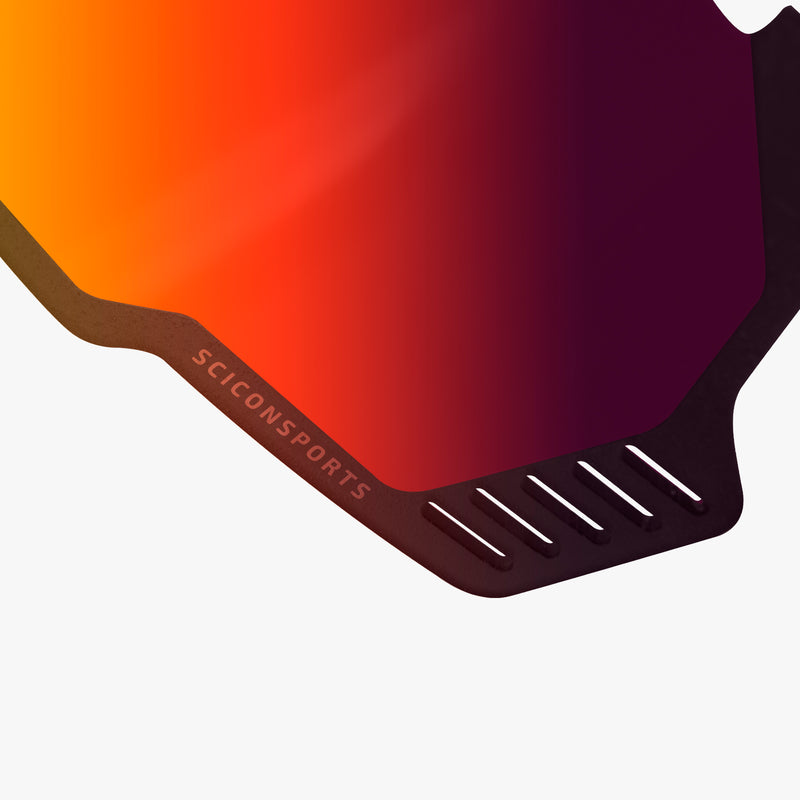 Scicon Aeroshade Kunken lente di ricambio Rosso In Linea