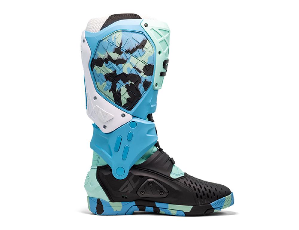 Sidi CROSSAIR X - messy - cyan / Regular / 39 Vendita Calda