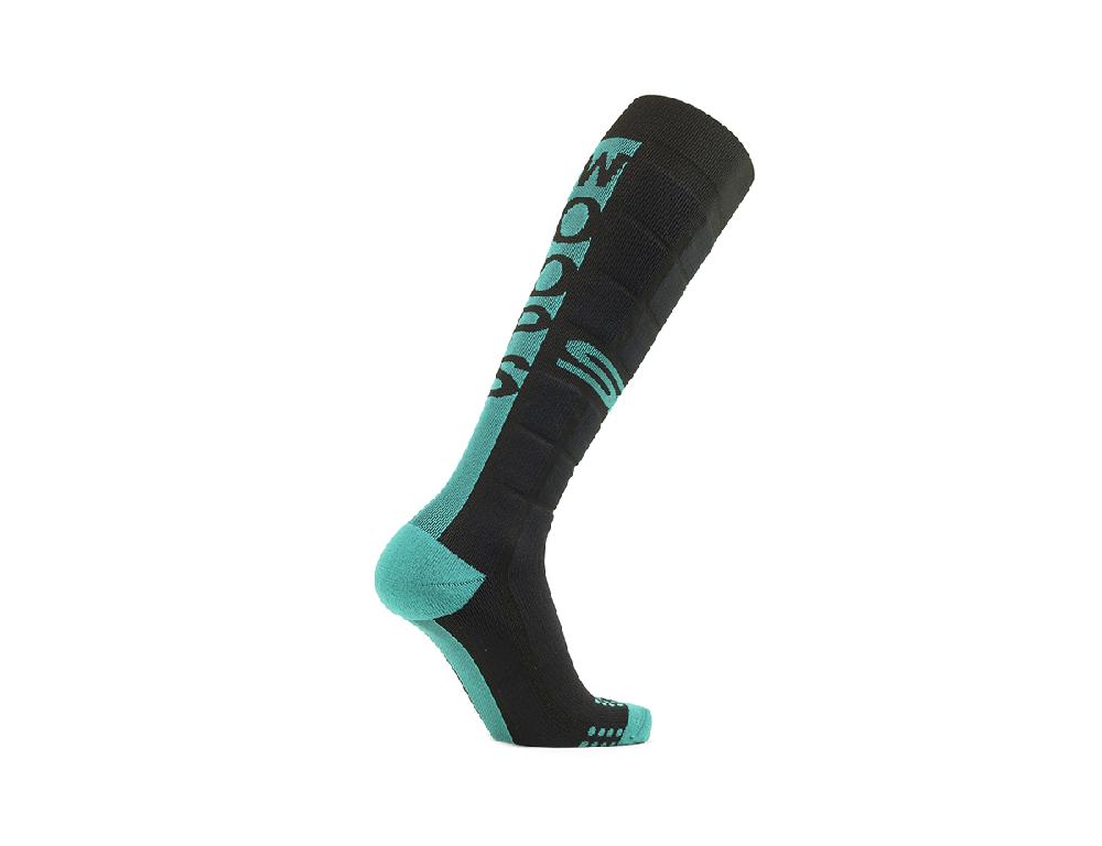 Sidi CALZINI WOOPS - black/green / Regular / 38/42 Italia