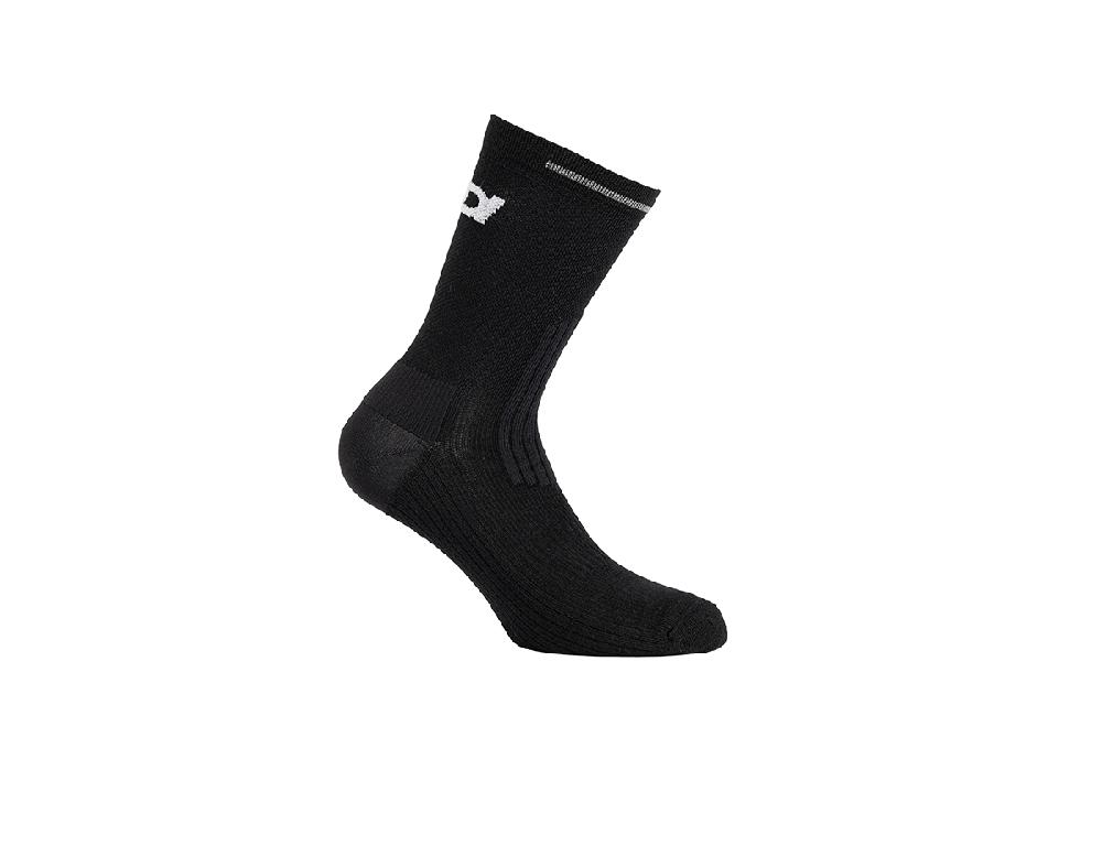 Sidi CALZINI VISIBILIS - 20 CM - black/white logo / Regular / 35/39 Fino Al -60%