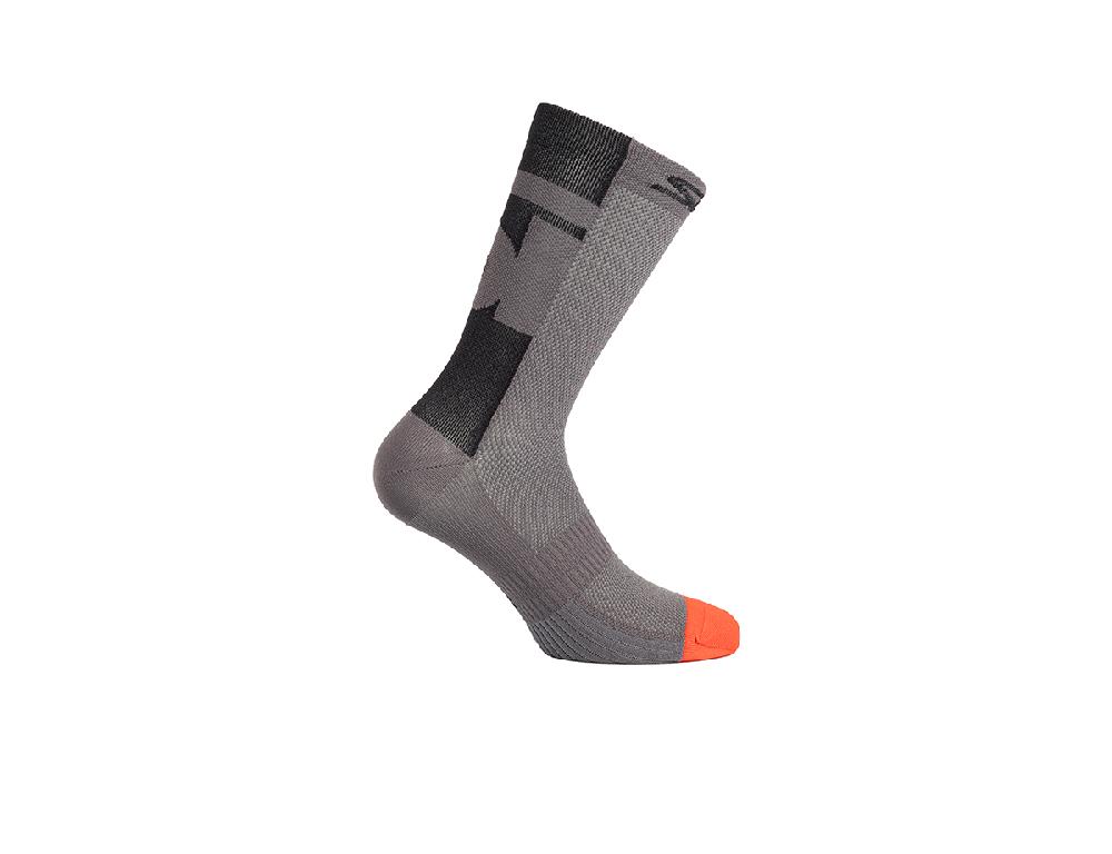Sidi CALZINI CONFUSUM - 18 CM - anthracite/black / Regular / 35/39 Convenienza
