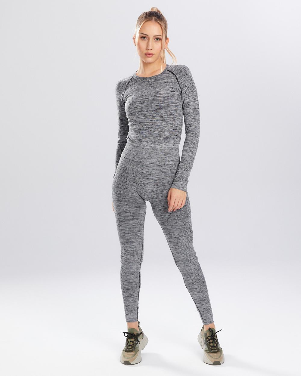 Spaio SPAIO RASHGUARD MELANGE MANICHE LUNGHE GREY Saldi