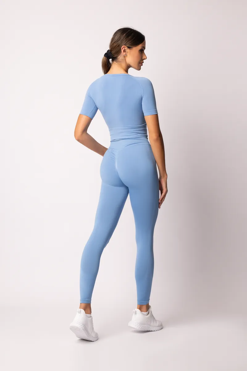 Spaio SPAIO RASHGUARD ADAPT MANICA CORTA LINCHEN BLUE Vendita Economica