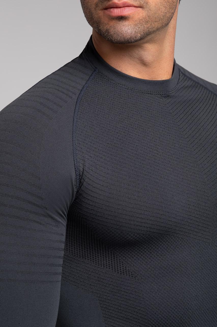 Spaio SPAIO MAGLIETTA TERMOATTIVA PLAY NEW GREY/NERO Vendite Flash