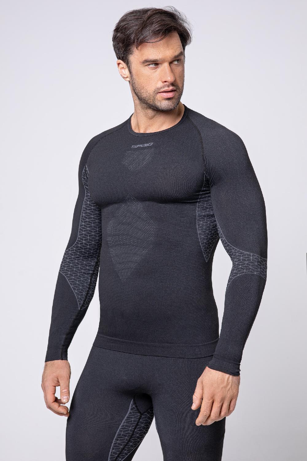 Spaio SPAIO M/L MAGLIA BREEZE UOMO NERO/GRIGIO In Linea