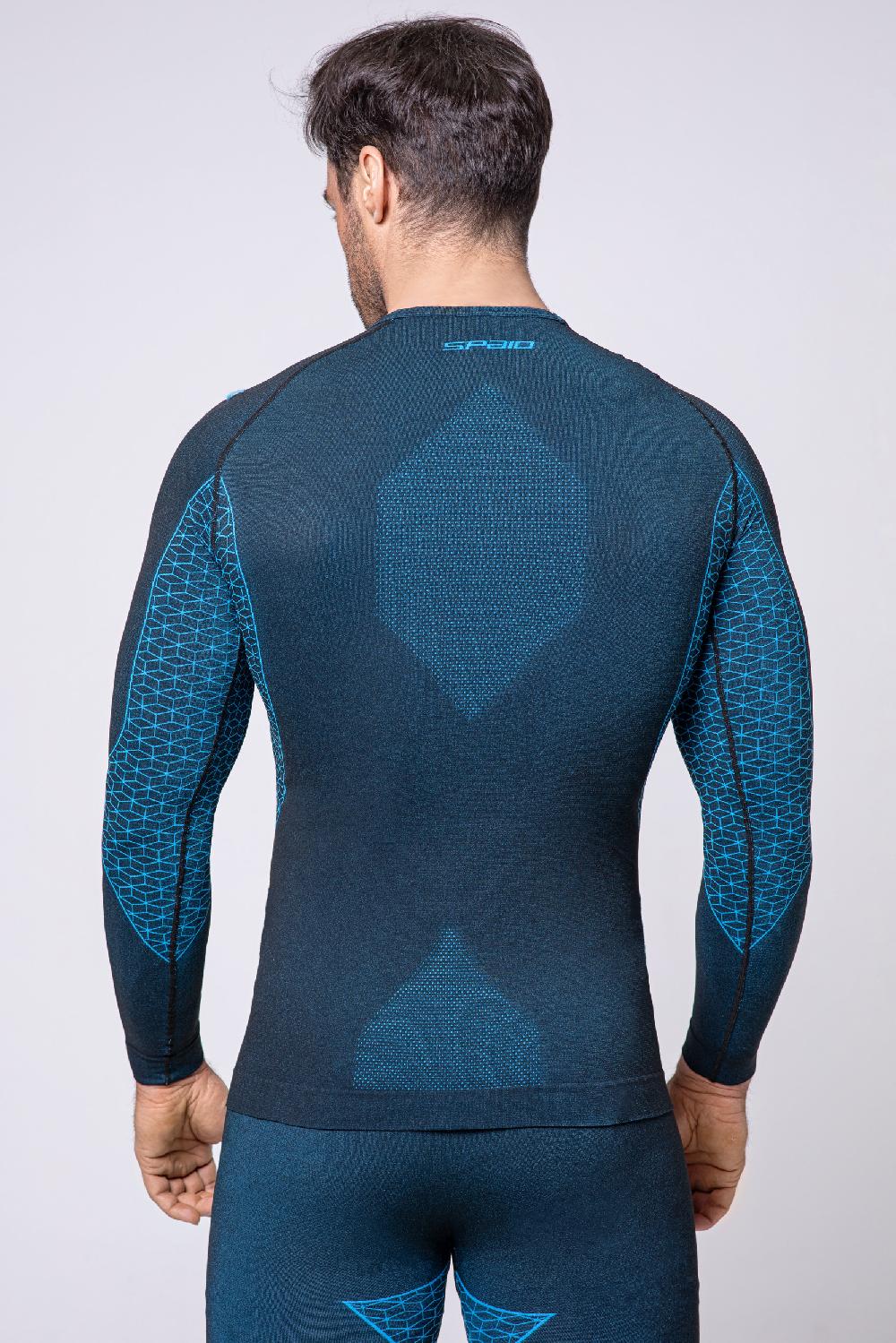 Spaio SPAIO M/L MAGLIA BREEZE UOMO NERO/BLU Nuovo