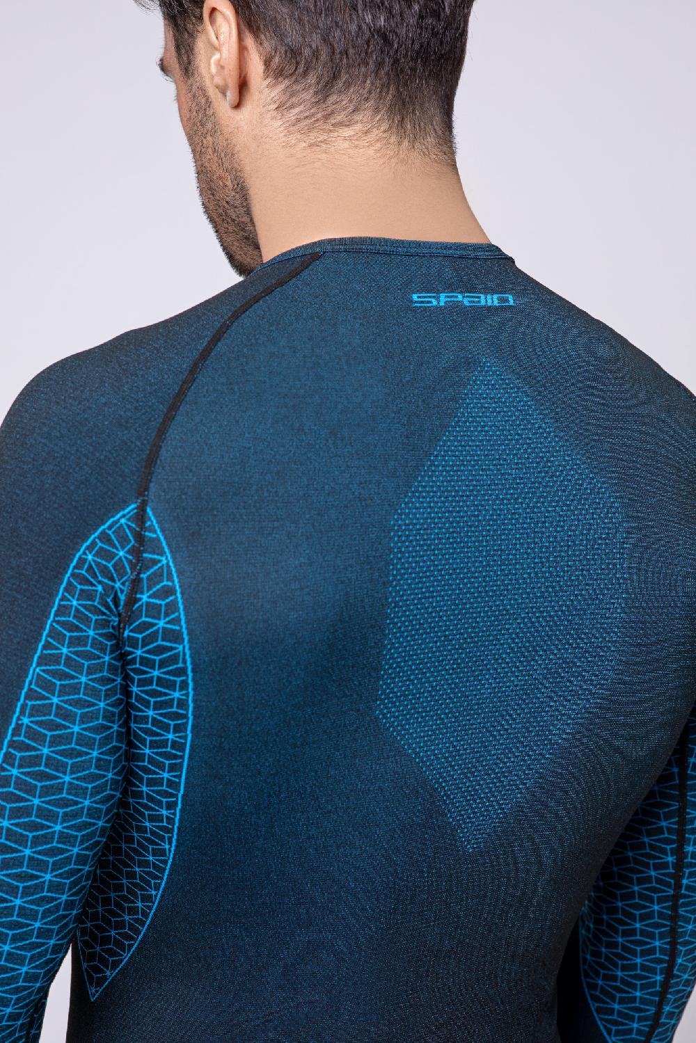 Spaio SPAIO M/L MAGLIA BREEZE UOMO NERO/BLU Nuovo