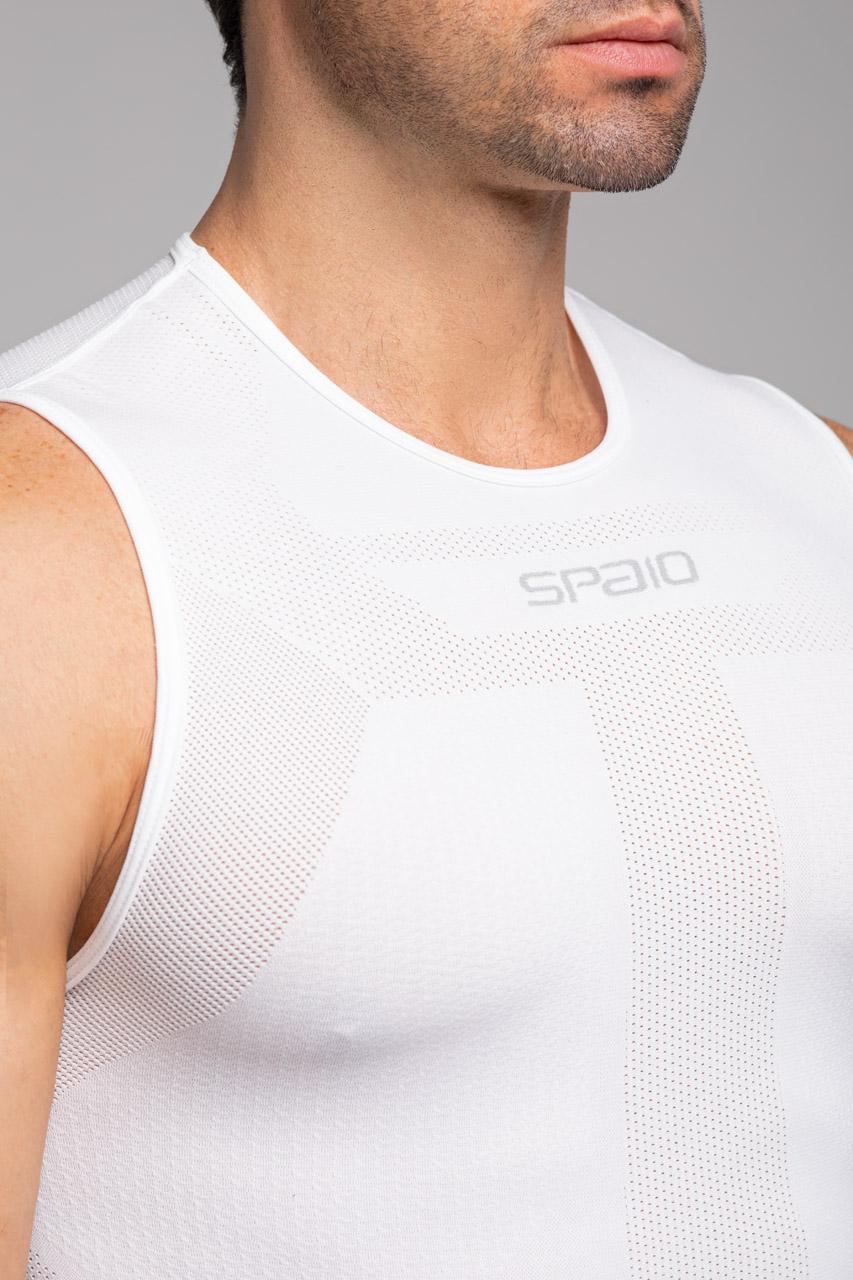 Spaio SPAIO MAGLIETTA TERMOATTIVA SENZA MANICHE AIR BIANCO Acquista Ora