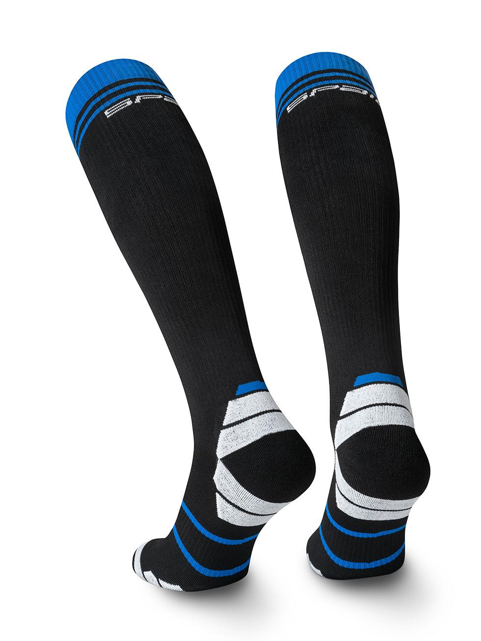 Spaio SPAIO calze da sci SKI SOCKS 01 BLACK/WHITE/BLUE Vendita Economica