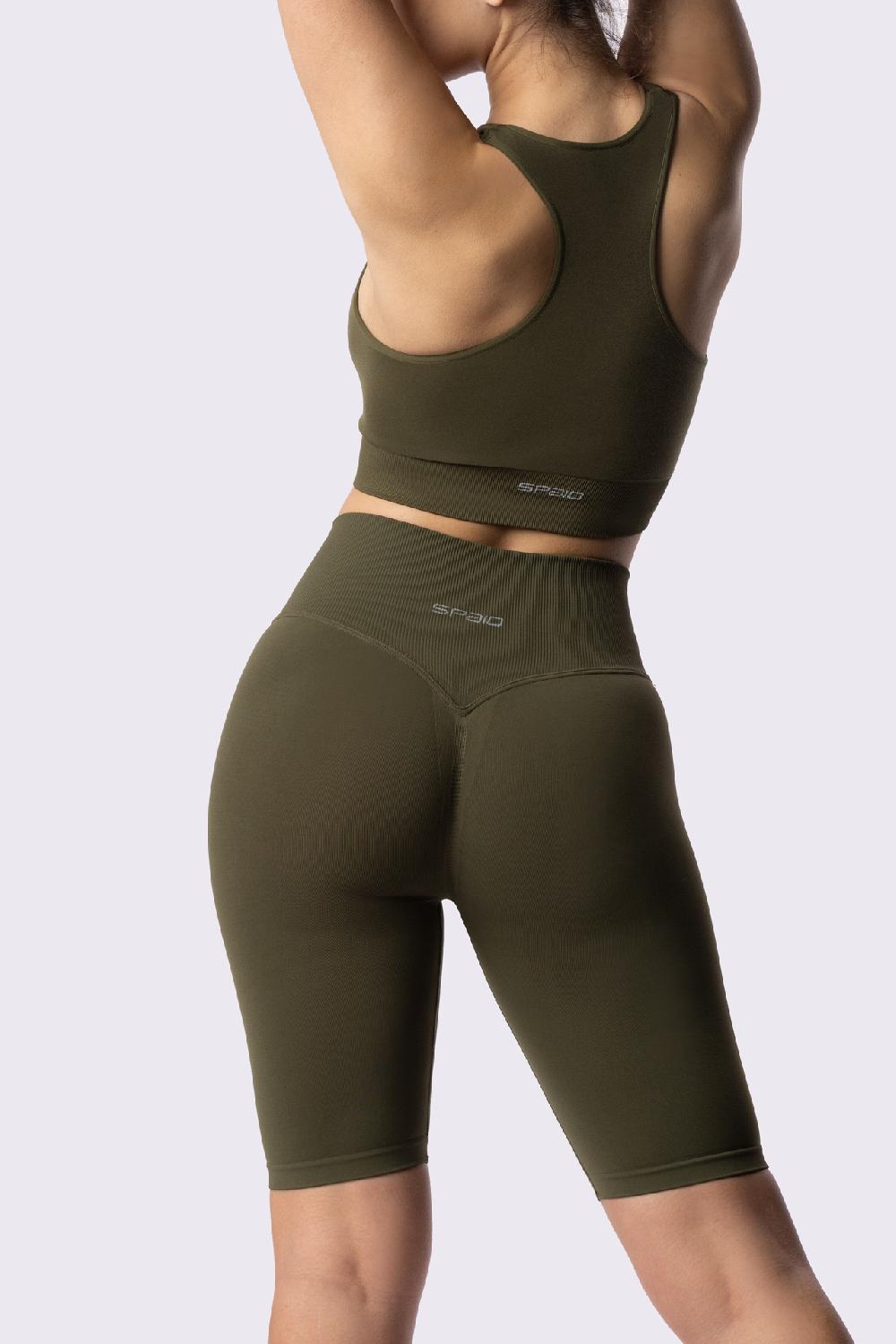 Spaio SPAIO FLEX INNERGY BIKER SHORTS KHAKI Nuova