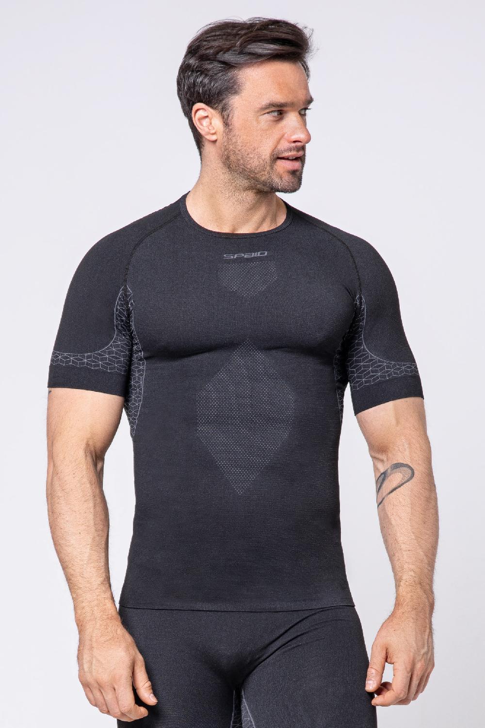 Spaio SPAIO M/C MAGLIA BREEZE UOMO NERO/GRIGIO Affare Del Giorno