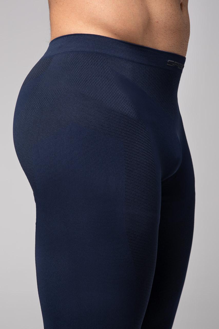 Spaio SPAIO LEGGINS TERMOATTIVI "PLAY" BLUE NIGHT NERO Convenienza