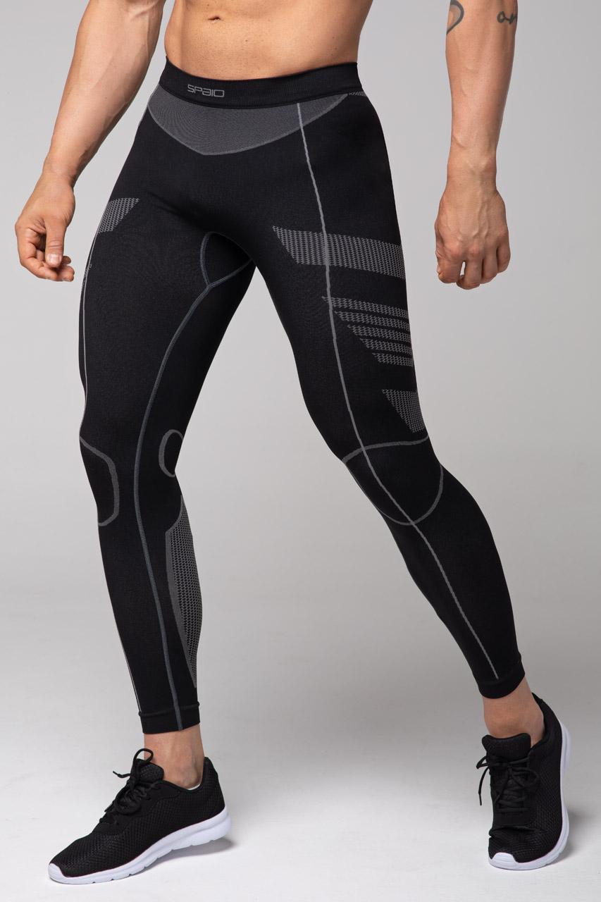 Spaio SPAIO LEGGINS TERMOATTIVI "THERMO-EVO" UOMO NERO/GRIGIO Online
