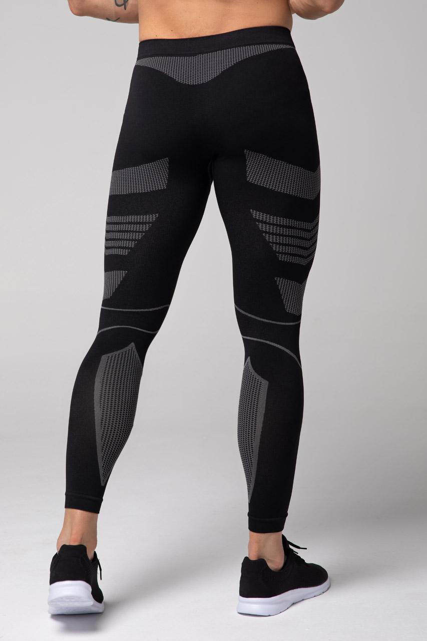Spaio SPAIO LEGGINS TERMOATTIVI "THERMO-EVO" UOMO NERO/GRIGIO Online
