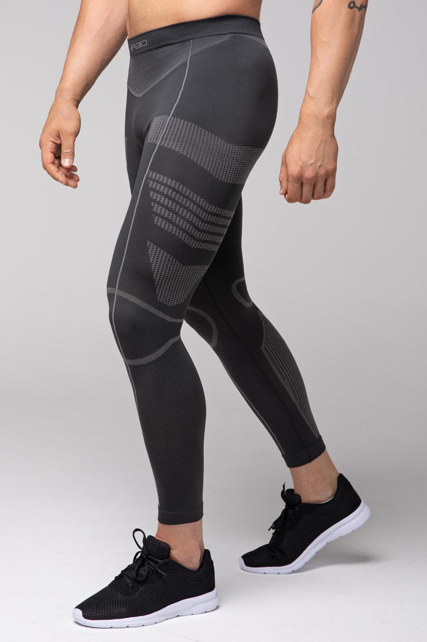 Spaio SPAIO LEGGINS TERMOATTIVI "THERMO-EVO" UOMO GRIGIO/GRIGIO CHIARO Outlet