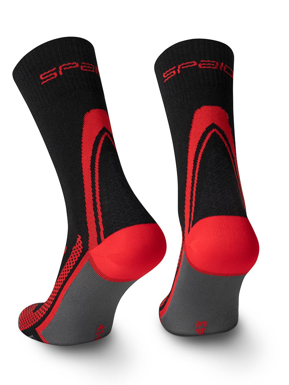 Spaio SPAIO Calze da trekking a compressione TACTICAL BLACK/RED Sconto