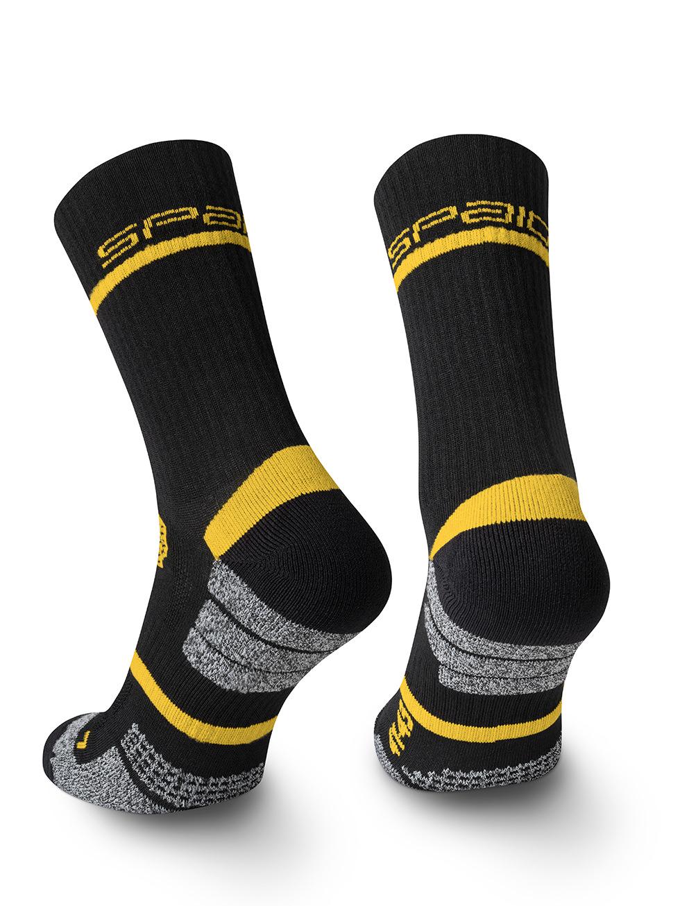 Spaio SPAIO CALZINI DA TREKKING TREKKING SOCKS ALPHA BLACK/YELLOW Hotsell