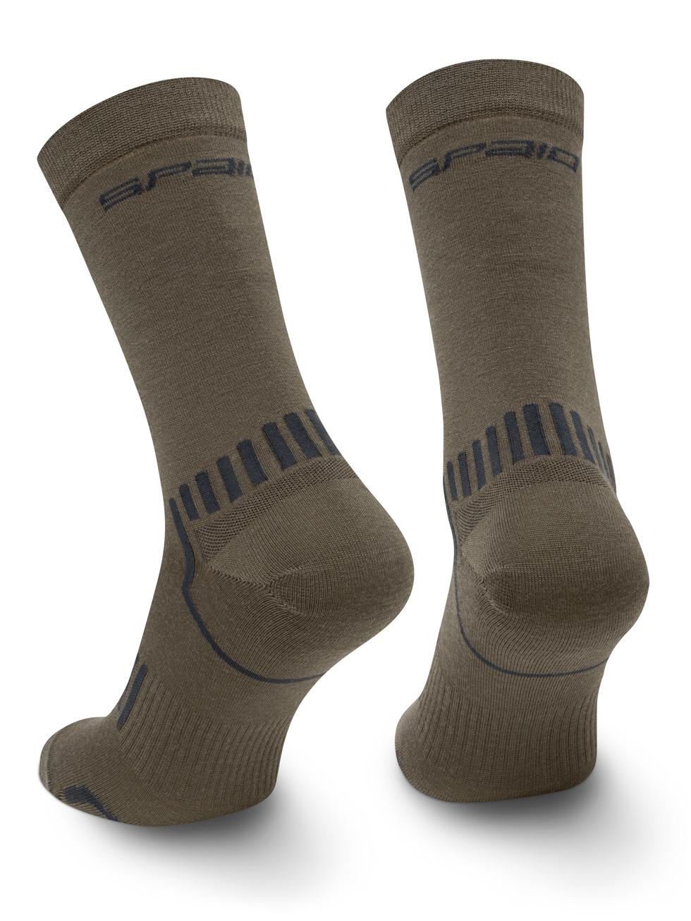 Spaio SPAIO CALZINI DA TREKKING ALPHA 02 KHAKI/ BLACK Vendita Calda