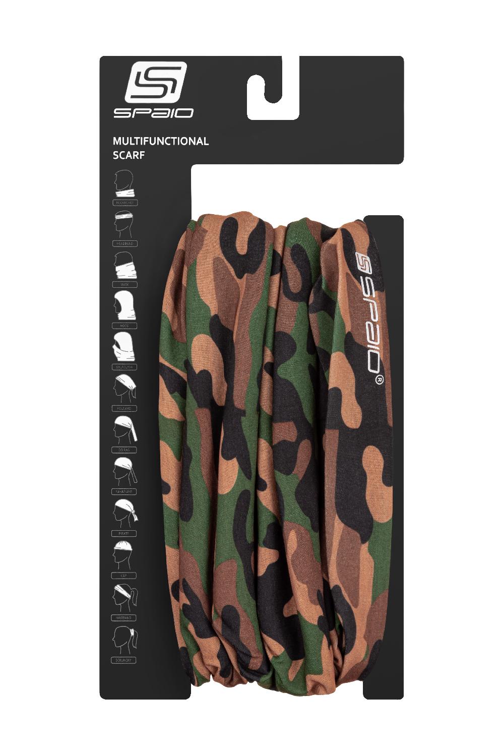 Spaio SPAIO KOMIN WIELOFUNKCYJNY MILITARY CAMOUFLAGE Convenienza