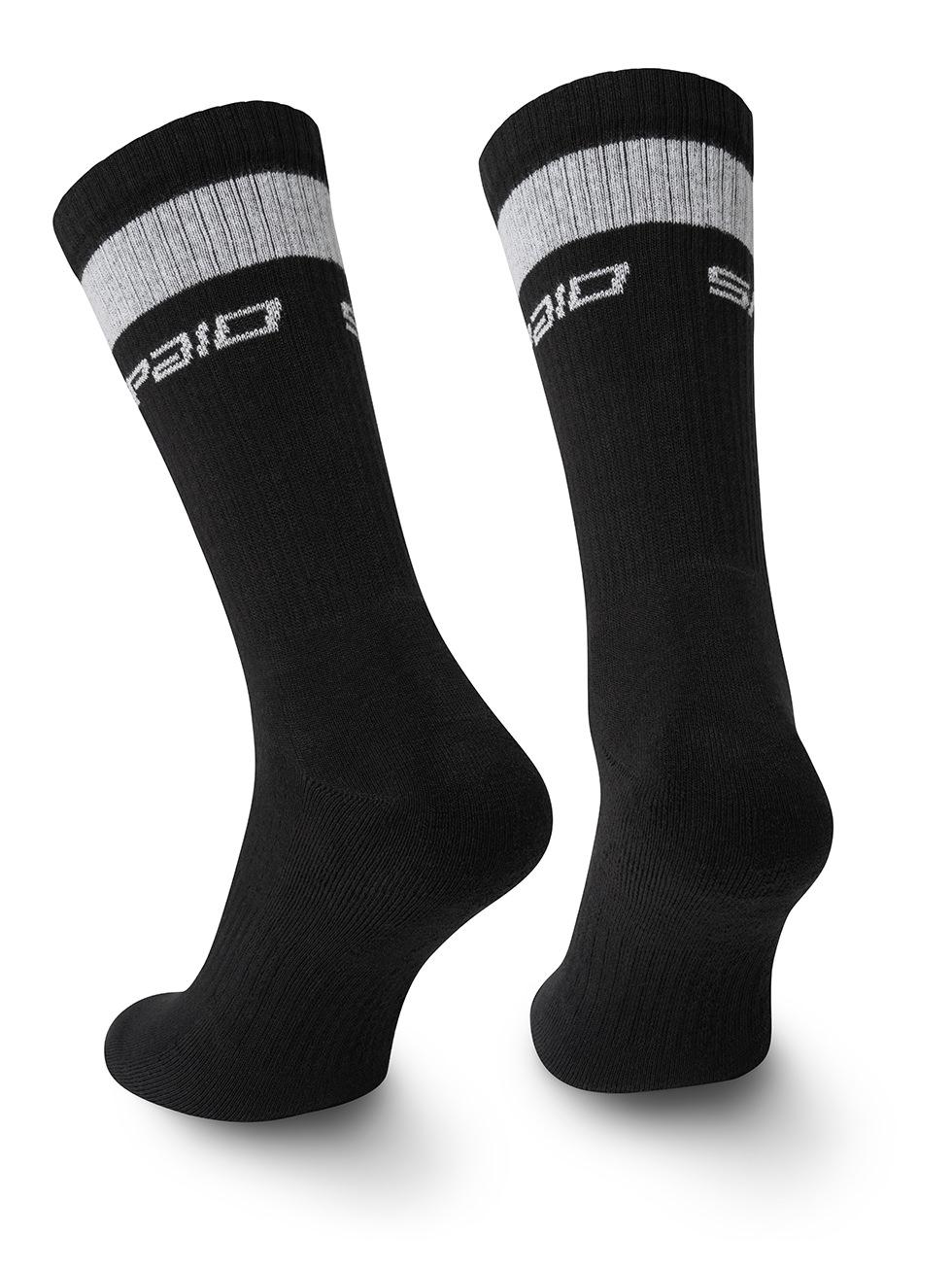 Spaio CALZINI SPAIO FLEX 02 BLACK/GREY In Saldo