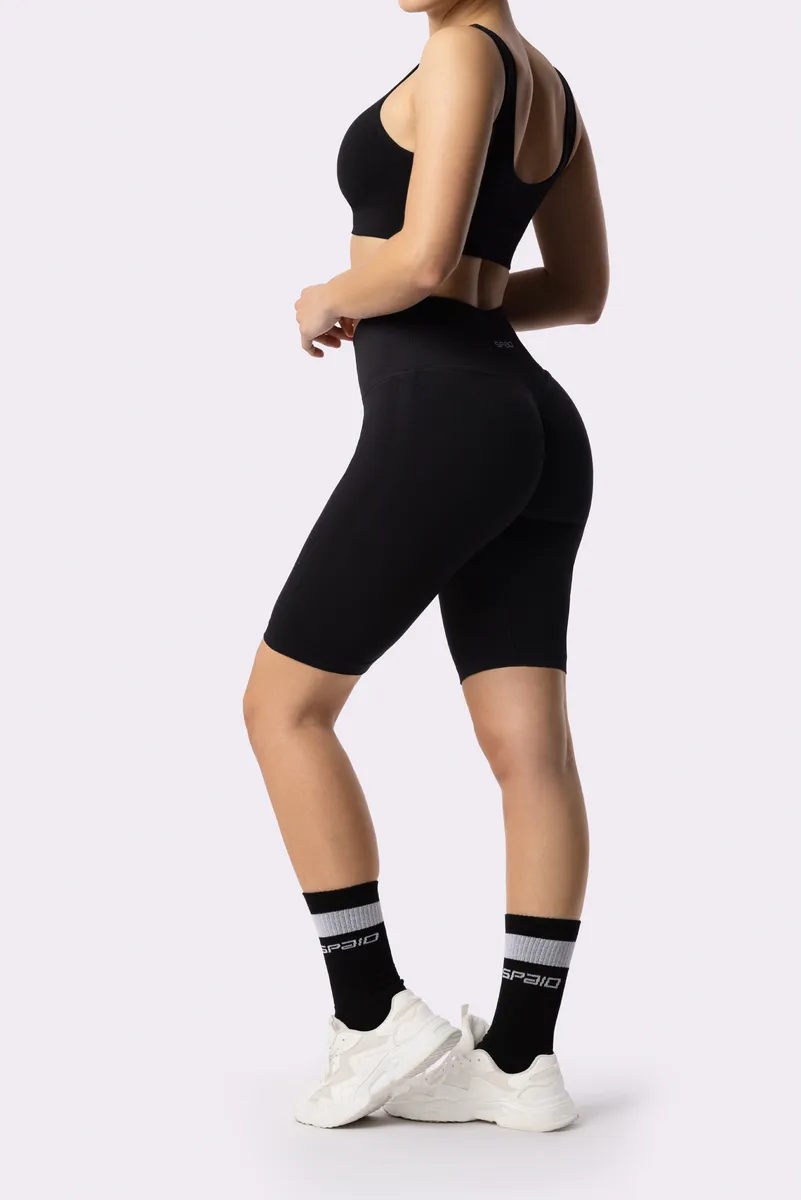 Spaio SPAIO ADAPT BIKER SHORTS BLACK BLACK Italia