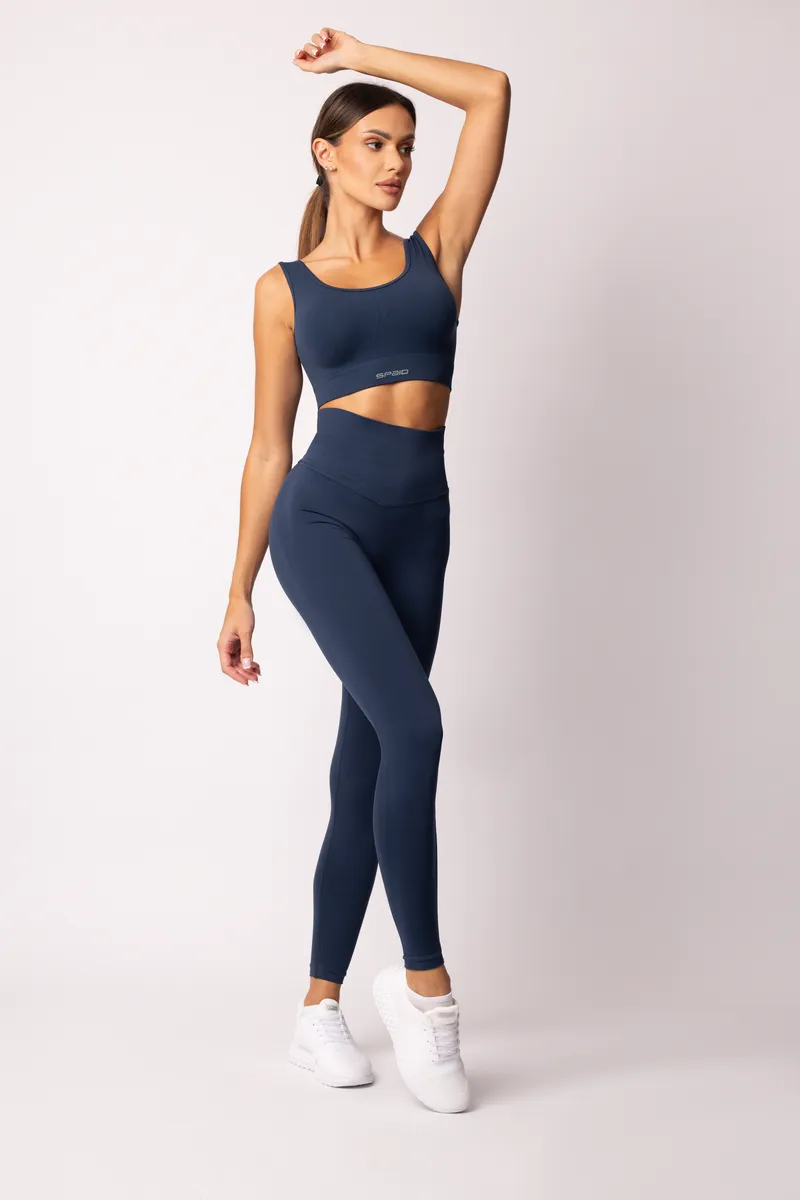 Spaio SPAIO LEGGINSY ADAPT NAVY BLUE Nuovo