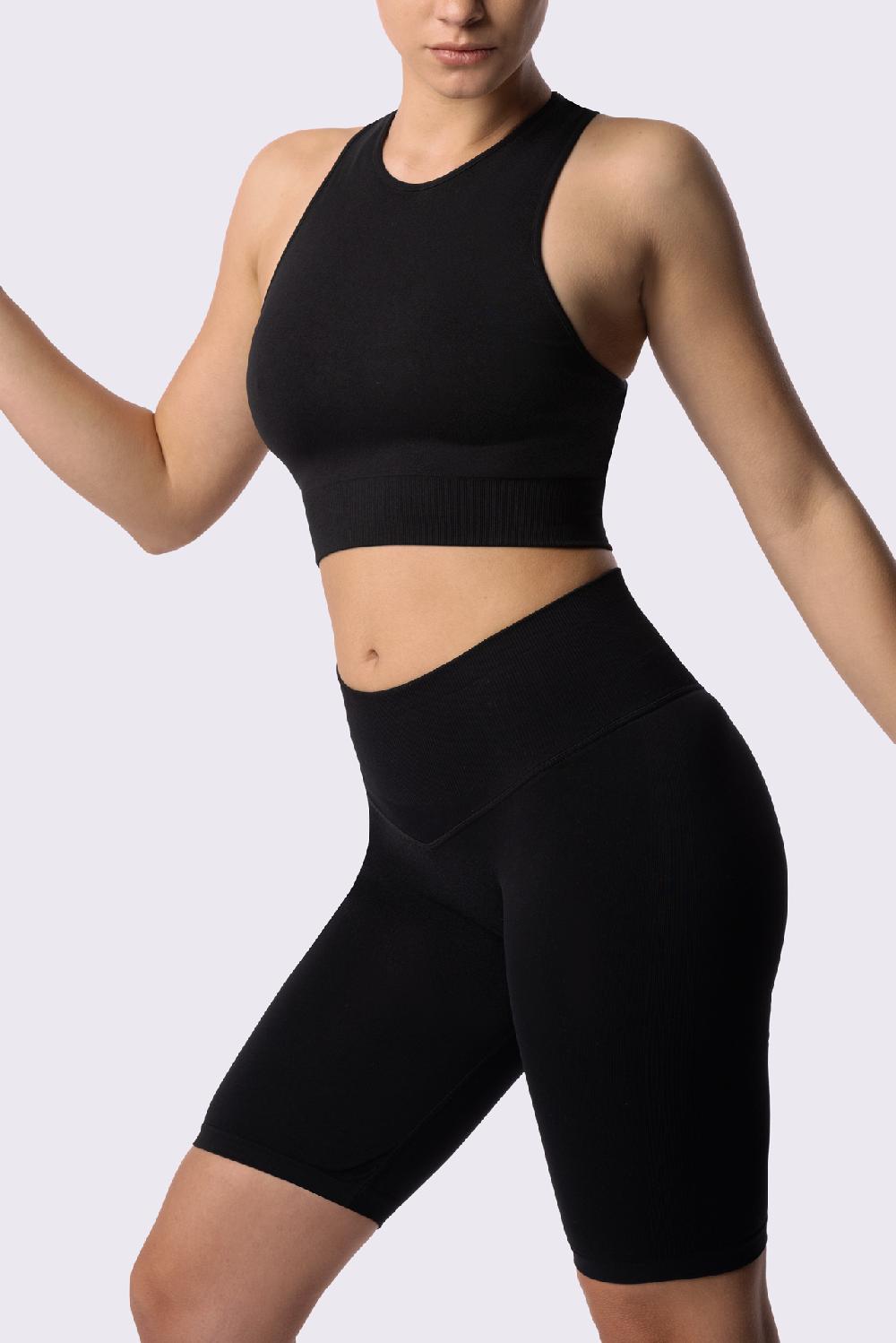 Spaio SPAIO REGGISENO SPORTIVO PERFORMANCE BLACK Consegna Veloce