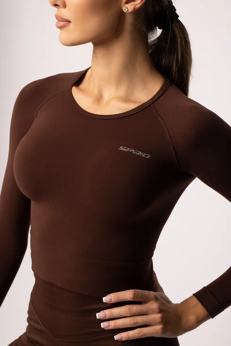 Spaio SPAIO RASHGUARD ADAPT MANICA LUNGA COFFEE Fino Al -60%
