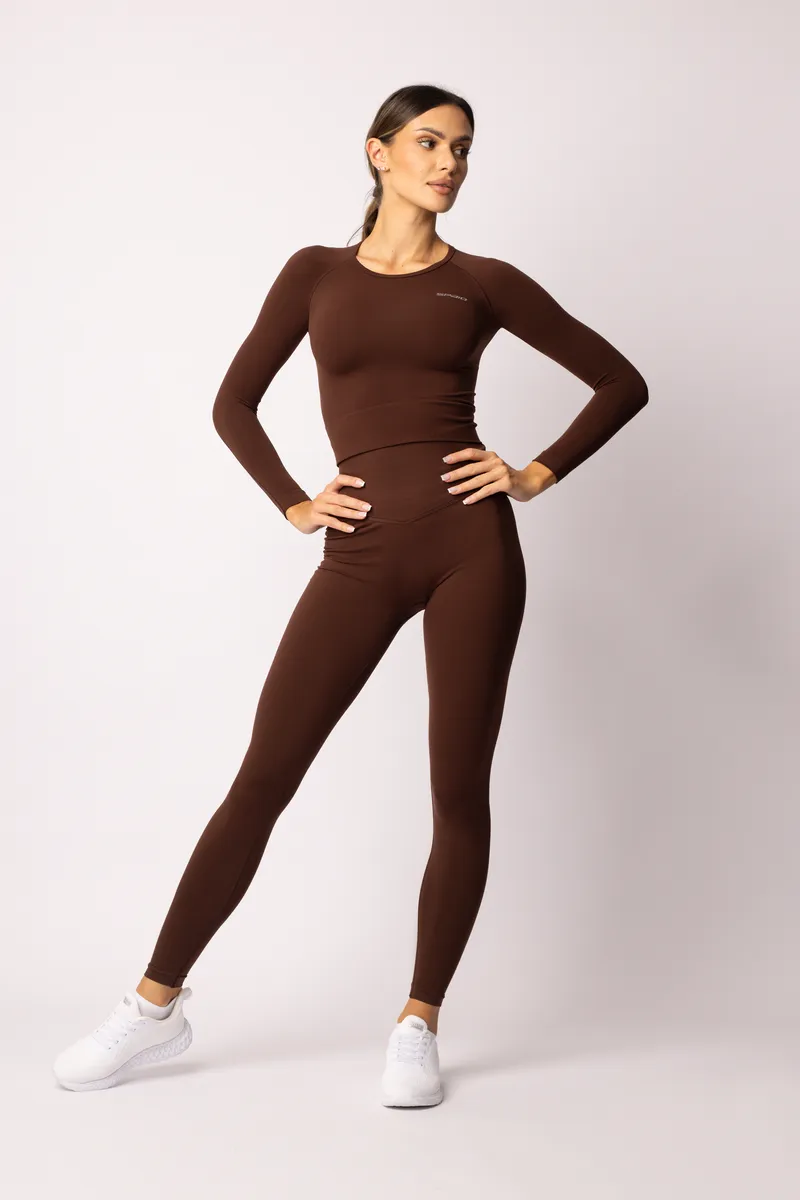 Spaio SPAIO RASHGUARD ADAPT MANICA LUNGA COFFEE Fino Al -60%