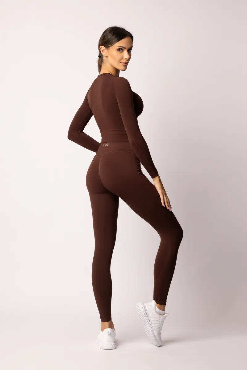 Spaio SPAIO RASHGUARD ADAPT MANICA LUNGA COFFEE Fino Al -60%