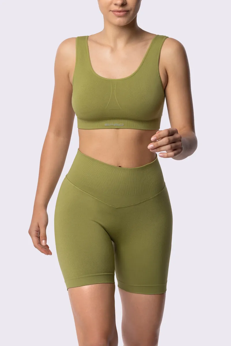Spaio SPAIO REGGISENO SPORTIVO ADAPT GREEN OLIVE Affare Del Giorno