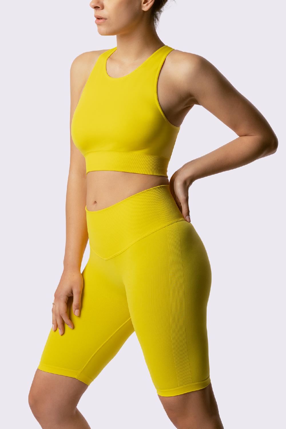 Spaio SPAIO REGGISENO SPORTIVO PERFORMANCE EMPIRE YELLOW Sconto