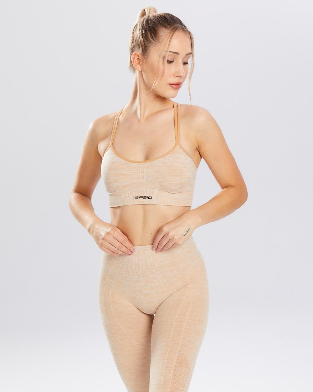 Spaio SPAIO REGGISENO SPORTIVO MELANGE ICED COFFEE Saldi