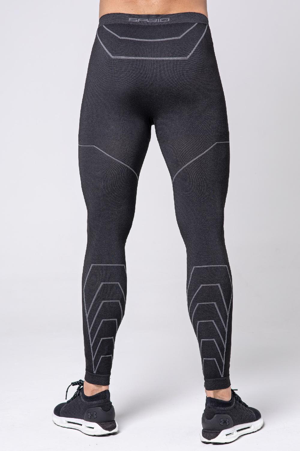 Spaio LEGGINGS DA UOMO RAPID BLACK/GREY Shopping Online